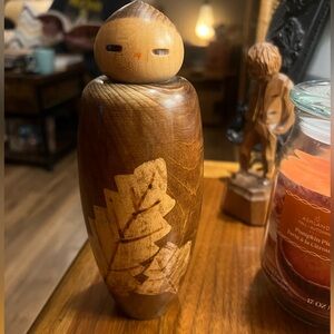 Vintage Sosaku Kokeshi by Sanpei Yamanaka, Japan, 1950s